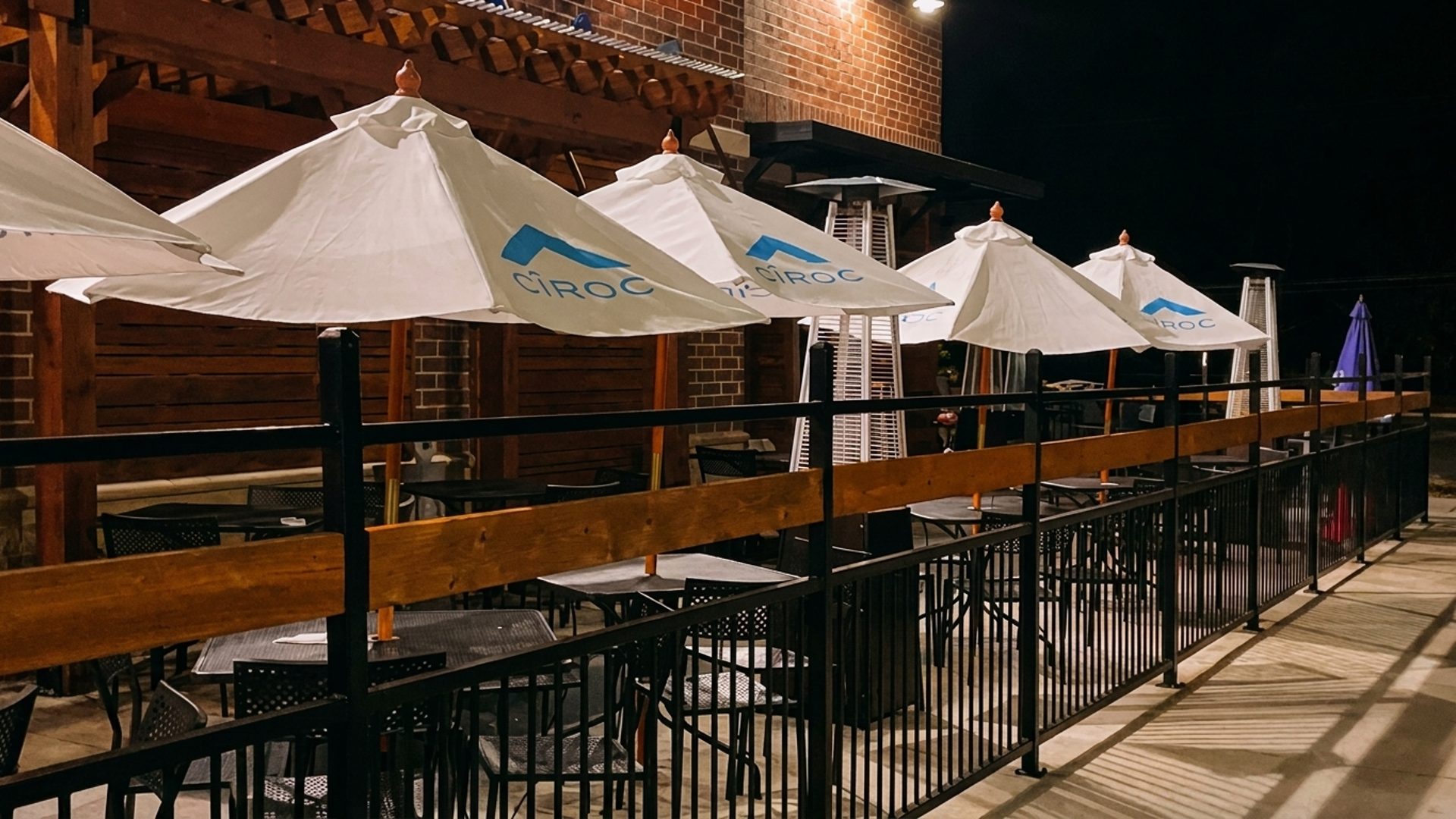The Patio and the VIP Sections