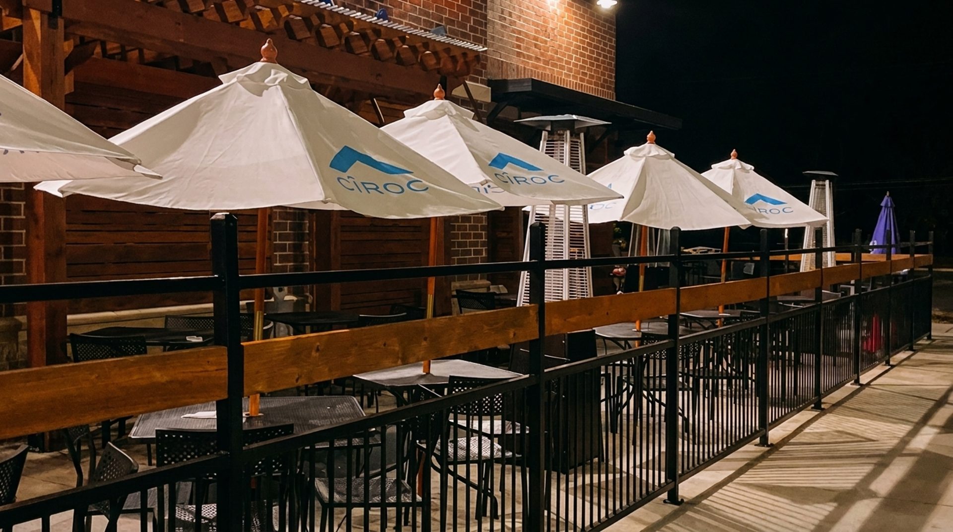 The Patio and the VIP Sections