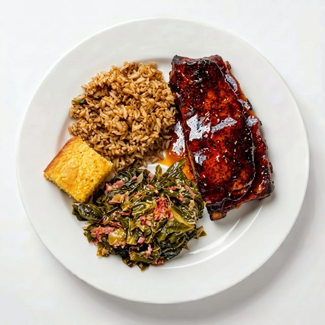 Teriyaki Glazed Salmon.