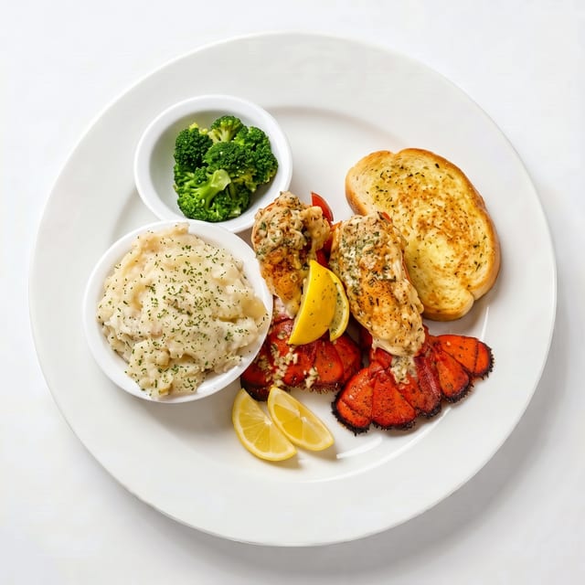 Lobster Tail Dinner.